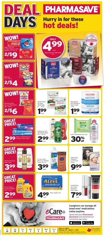Pharmasave (ON) Flyer February 28 to March 5