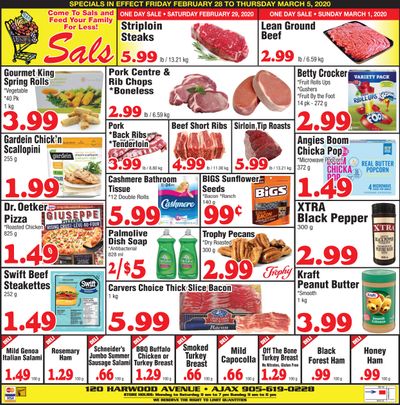 Sal's Grocery Flyer February 28 to March 5