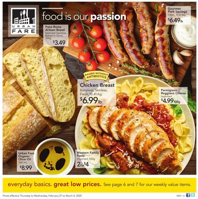 Urban Fare Flyer February 27 to March 4