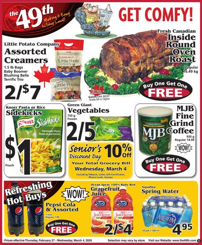 The 49th Parallel Grocery Flyer February 27 to March 4