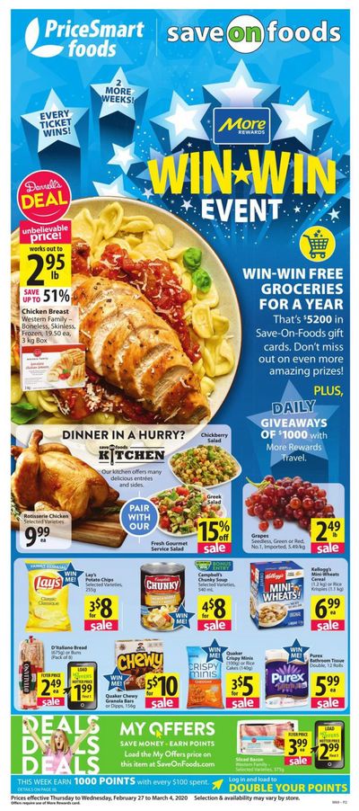 PriceSmart Foods Flyer February 27 to March 4