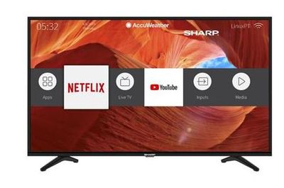 Sharp 55" 4K UHD Smart LED TV with Voice Assistant Compatibility (LC55N7004U) For $398.00 At Visions Electronics Canada 