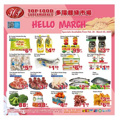 Top Food Supermarket Flyer February 28 to March 5