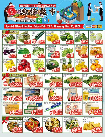 Superking Supermarket (North York) Flyer February 28 to March 5
