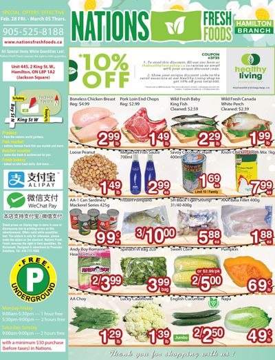 Nations Fresh Foods (Hamilton) Flyer February 28 to March 5