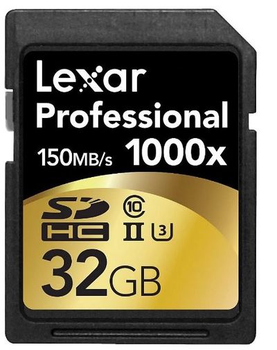 Lexar 32GB Professional 1000x SDHC/SDXC UHS-II Card, Class 10 For $19.99 At Staples Canada 