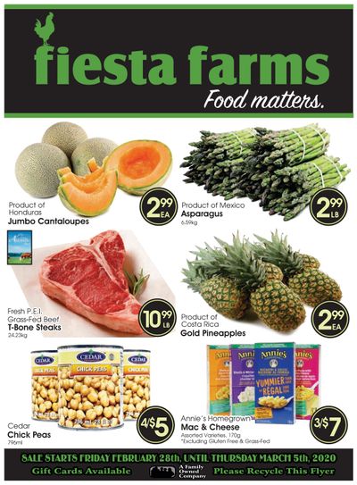 Fiesta Farms Flyer February 28 to March 5