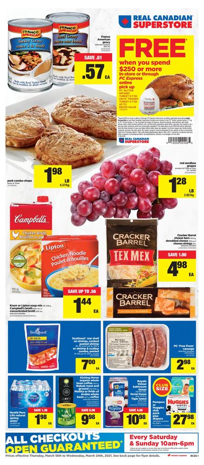 Real Canadian Superstore (ON) Flyer March 18 to 24