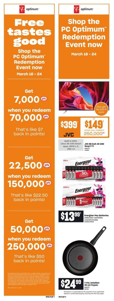 Loblaws City Market (West) Flyer March 18 to 24