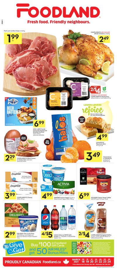 Foodland (ON) Flyer March 18 to 24