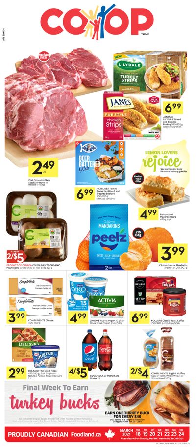Foodland Co-op Flyer March 18 to 24