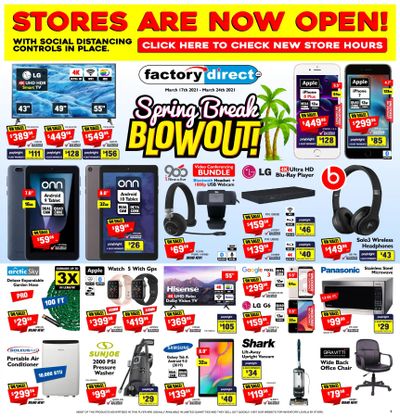Factory Direct Flyer March 17 to 24