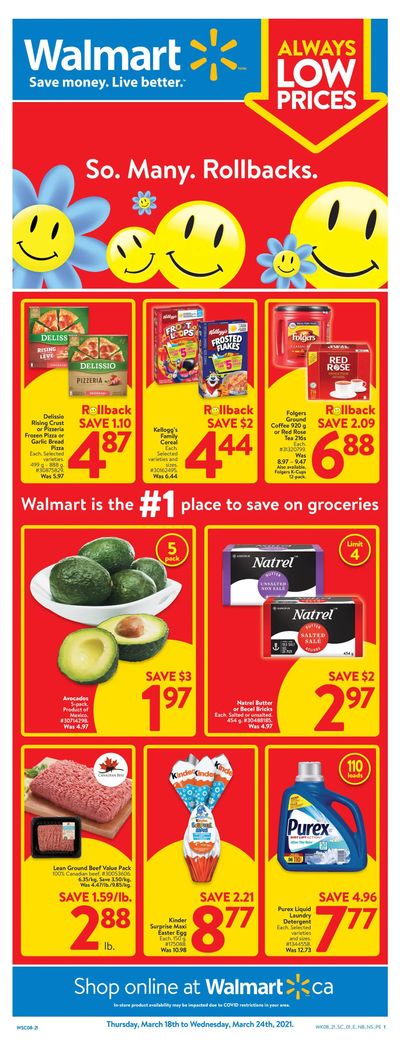 Walmart (Atlantic) Flyer March 18 to 24
