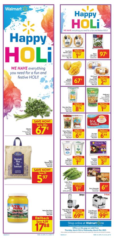 Walmart (West) Flyer March 18 to 24