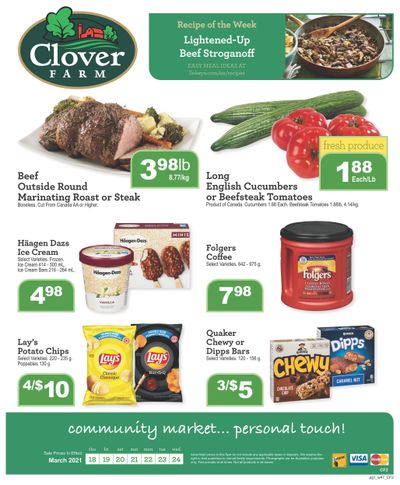 Clover Farm Flyer March 18 to 24