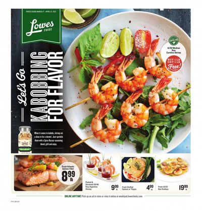 Lowes Foods Weekly Ad Flyer March 17 to April 13