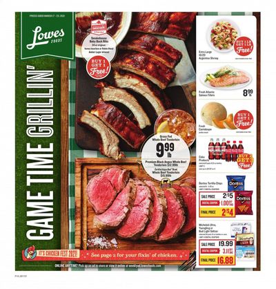 Lowes Foods Weekly Ad Flyer March 17 to March 23