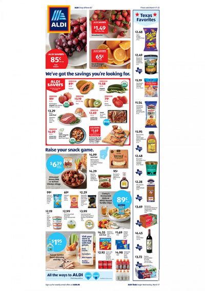 ALDI Weekly Ad Flyer March 17 to March 23