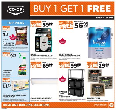Co-op (West) Home Centre Flyer March 18 to 24