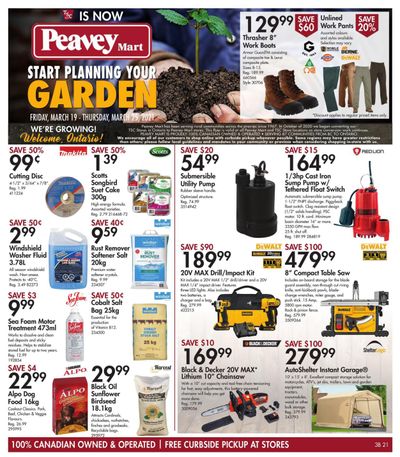 Peavey Mart (ON) Flyer March 19 to 25