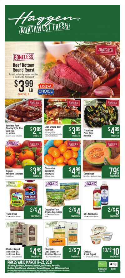 Haggen Weekly Ad Flyer March 17 to March 23