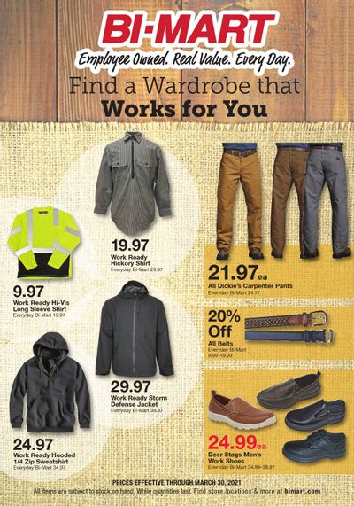 Bi-Mart Weekly Ad Flyer March 17 to March 30