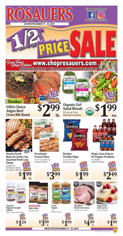 Rosauers Weekly Ad Flyer March 17 to March 23