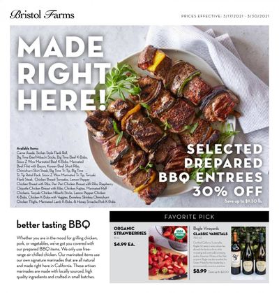 Bristol Farms (CA) Weekly Ad Flyer March 17 to March 30