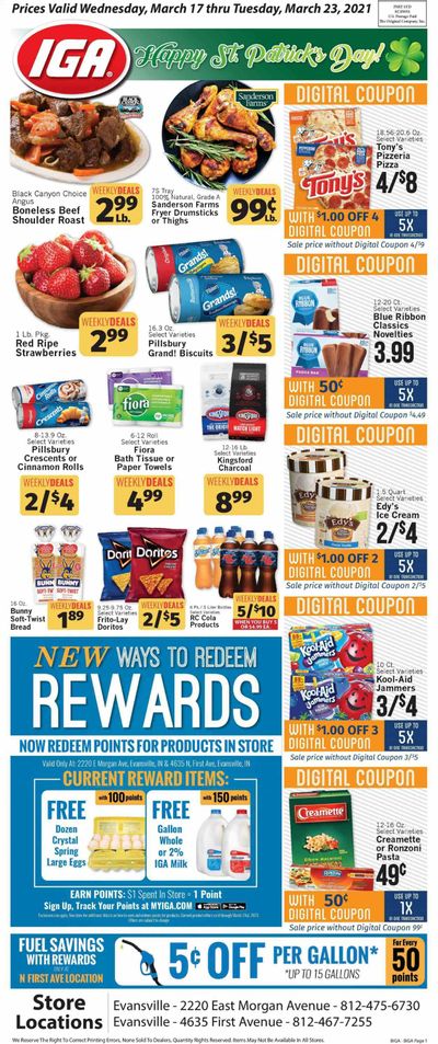 IGA Weekly Ad Flyer March 17 to March 23