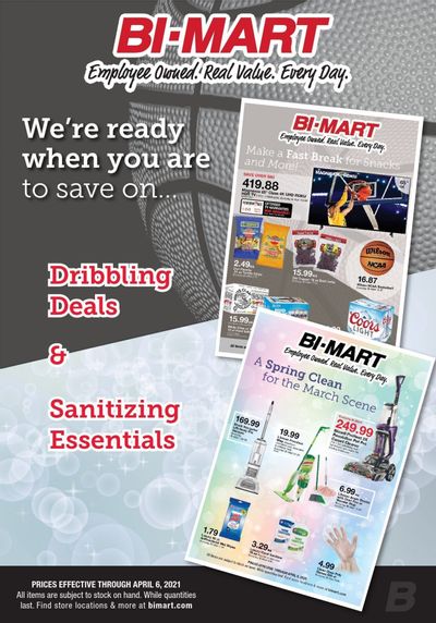Bi-Mart Weekly Ad Flyer March 17 to April 6