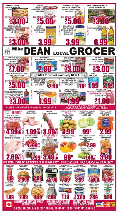 Mike Dean's Super Food Stores Flyer February 28 to March 5