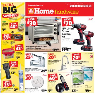 Home Hardware (Atlantic) Flyer March 18 to 24 Home Hardware (Atlantic) Flyer March 18 to 24