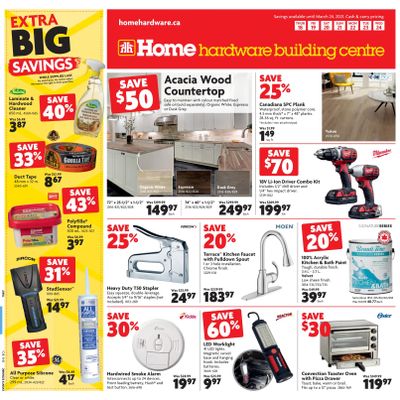 Home Hardware Building Centre (BC) Flyer March 18 to 24