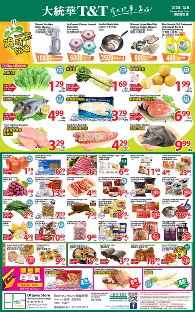 T&T Supermarket (Ottawa) Flyer February 28 to March 5