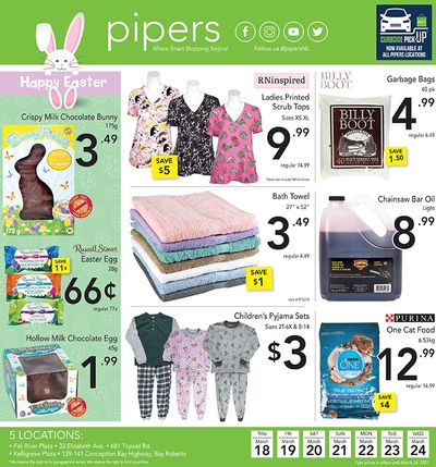 Pipers Superstore Flyer March 18 to 24