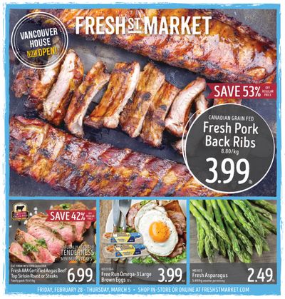 Fresh St. Market Flyer February 28 to March 5