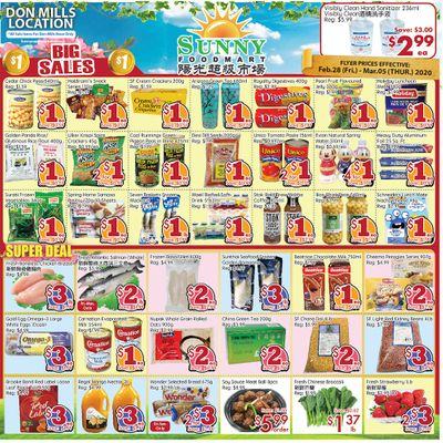 Sunny Foodmart (Don Mills) Flyer February 28 to March 5