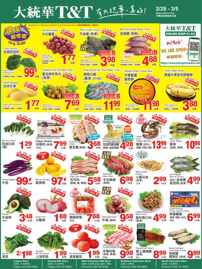 T&T Supermarket (AB) Flyer February 28 to March 5