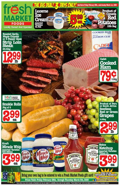 Fresh Market Foods Flyer February 28 to March 5