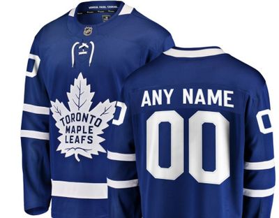 Men's Fanatics Branded Royal Toronto Maple Leafs Breakaway - Custom Jersey For $187.49 At Lids Canada
