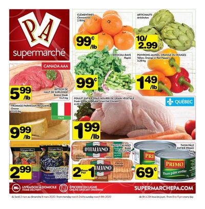 Supermarche PA Flyer March 2 to 8
