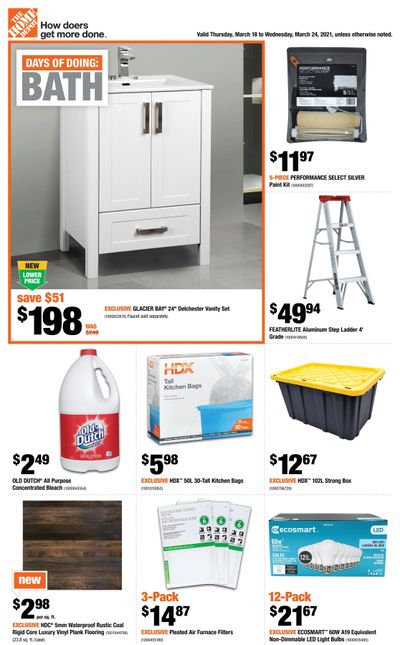 Home Depot (ON) Flyer March 18 to 24