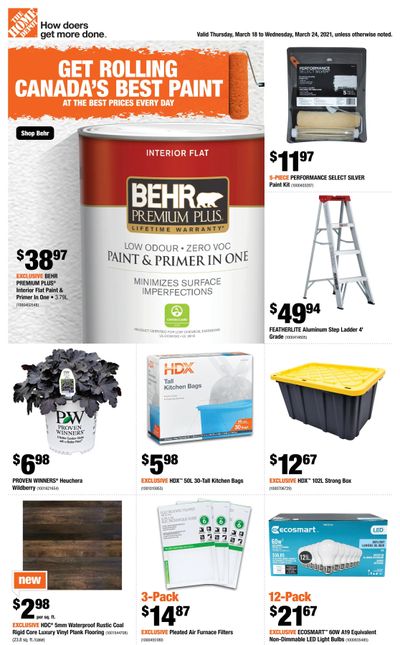 Home Depot (BC) Flyer March 18 to 24