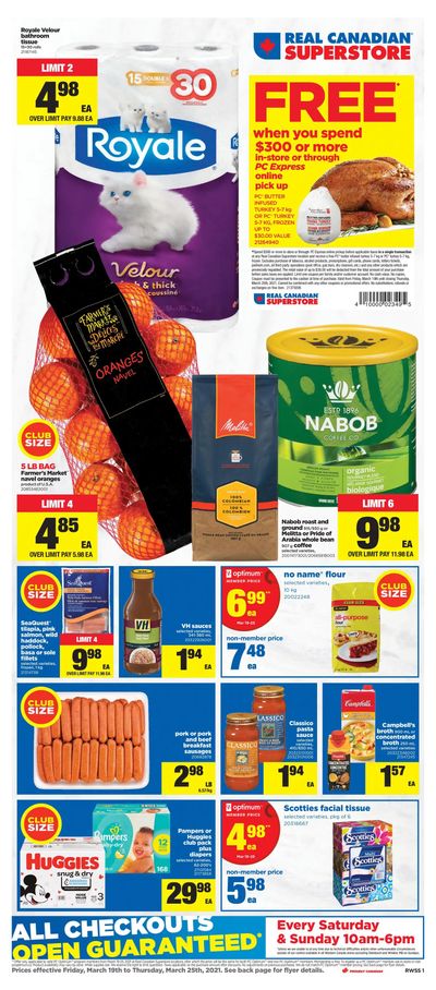 Real Canadian Superstore (West) Flyer March 19 to 25