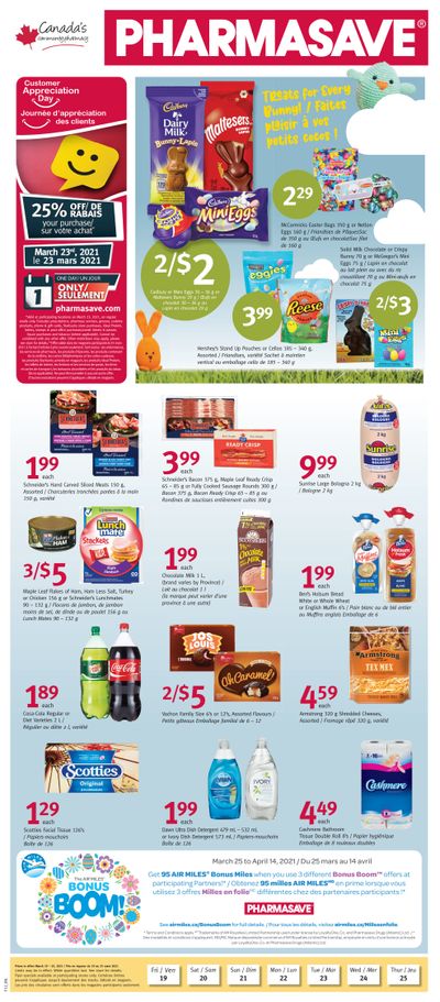 Pharmasave (NB) Flyer March 19 to 25