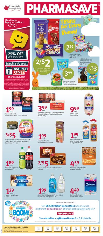 Pharmasave (Atlantic) Flyer March 19 to 25 Pharmasave (Atlantic) Flyer March 19 to 25