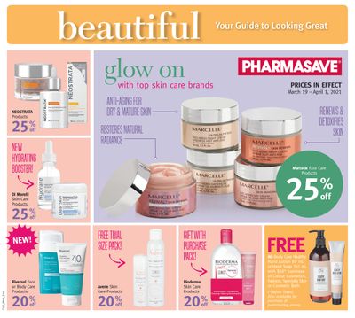 Pharmasave (ON & West) Cosmetics Insert March 19 to April 1