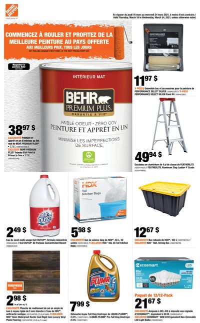 Home Depot (QC) Flyer March 18 to 24
