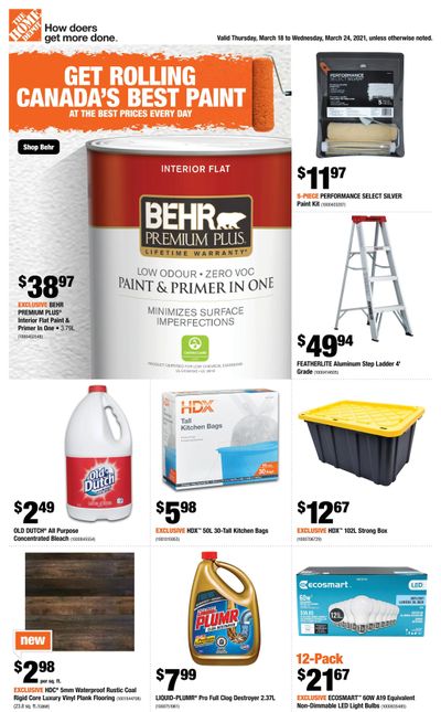 Home Depot (Atlantic) Flyer March 18 to 24