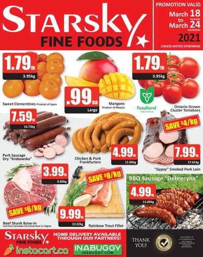 Starsky Foods Flyer March 18 to 24